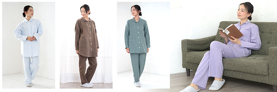 レディース秋冬用パジャマ