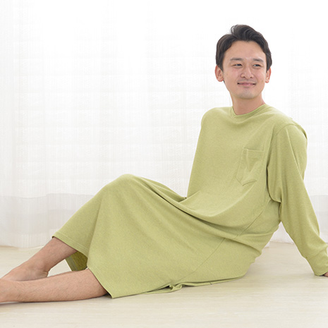 メンズ長袖スリーパー