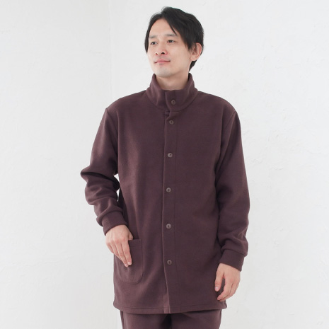中厚フリースメンズパジャマ